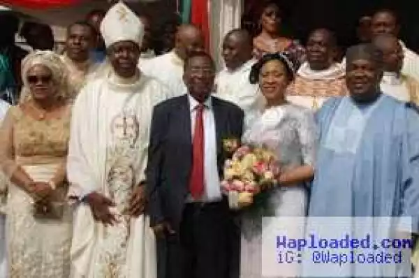 Jim Nwobodo Dumps Anglican Communion, Weds in Catholic Church